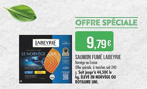 SAUMON FUMÉ LABEYRIE