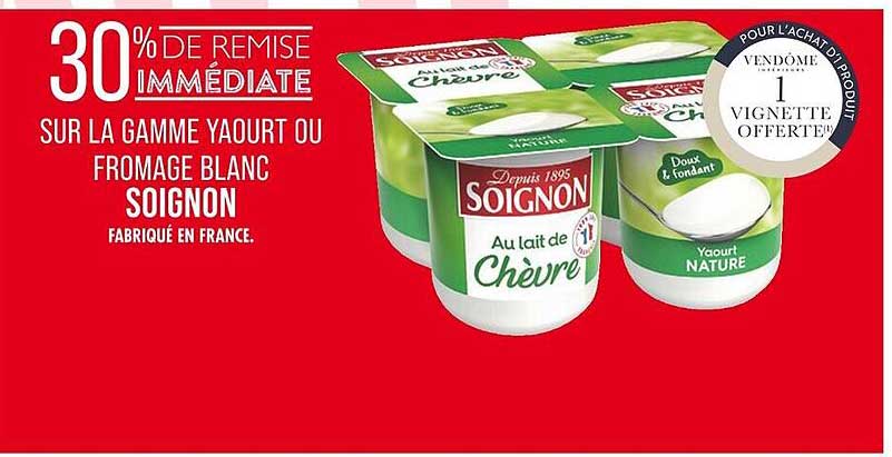 Soignon Au lait de Chèvre