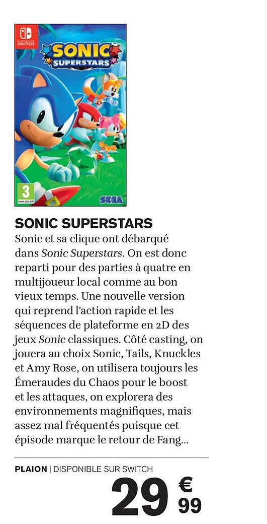 SONIC SUPERSTARS