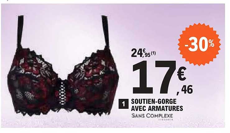 SOUTIEN-GORGE AVEC ARMATURES