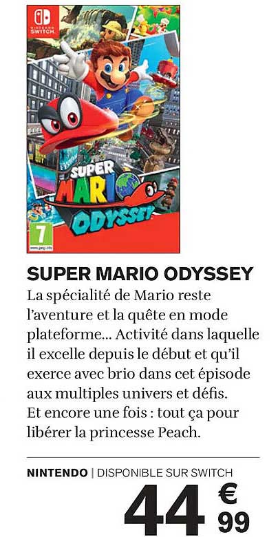 SUPER MARIO ODYSSEY