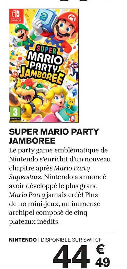 SUPER MARIO PARTY JAMBOREE