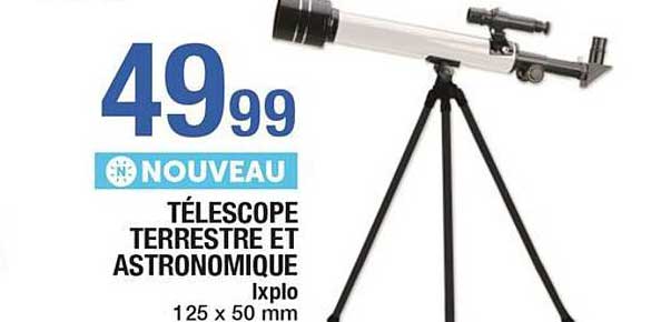 TÉLESCOPE TERRESTRE ET ASTRONOMIQUE