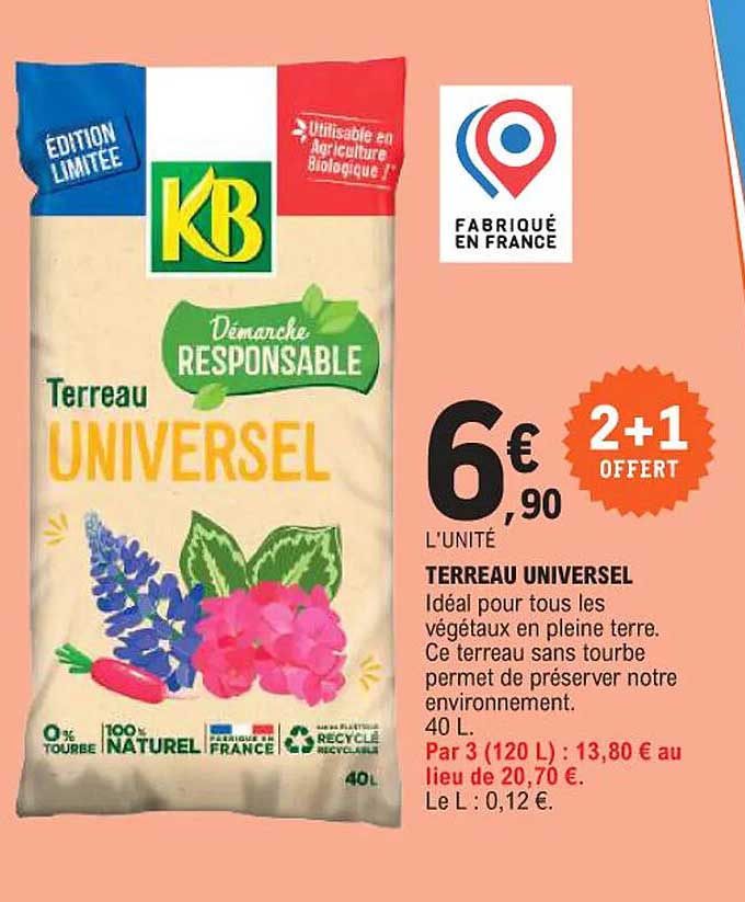 Terreau UNIVERSSEL