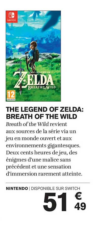 THE LEGEND OF ZELDA: BREATH OF THE WILD