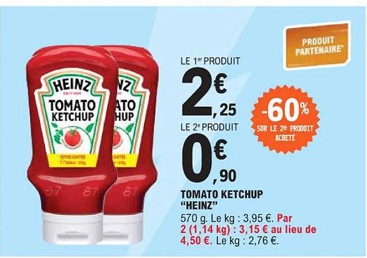 TOMATO KETCHUP "HEINZ"