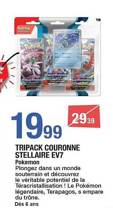 TRIPACK COURONNE STELLAIRE EV7