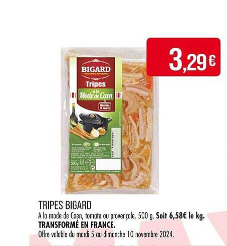 TRIPES BIGARD