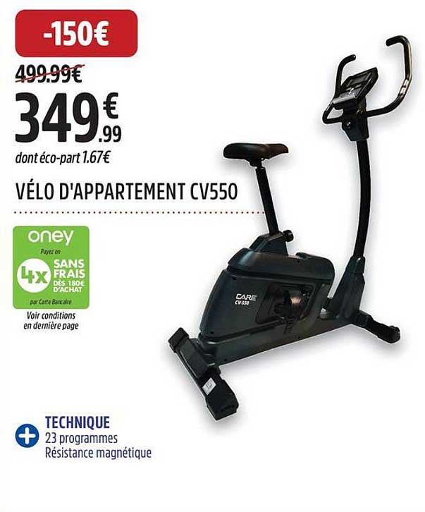 VÉLO D'APPARTEMENT CV550