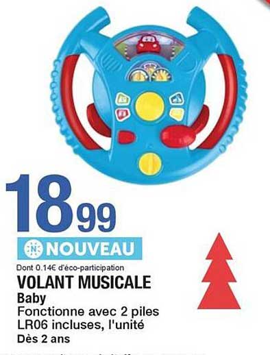 VOLANT MUSICALE Baby