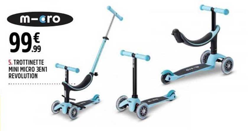 5. TROTTINETTE MINI MICRO 3EN1 REVOLUTION