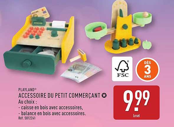 ACCESSOIRE DU PETIT COMMERCANT