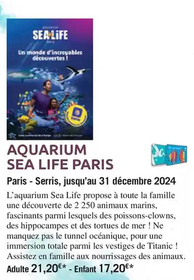 AQUARIUM SEA LIFE PARIS