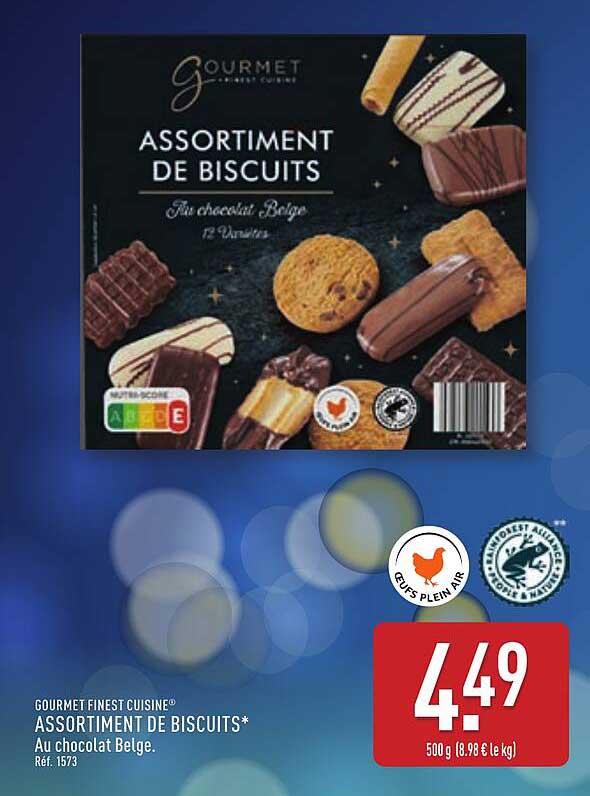 ASSORTIMENT DE BISCUITS*