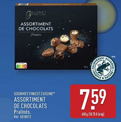 ASSORTIMENT DE CHOCOLATS