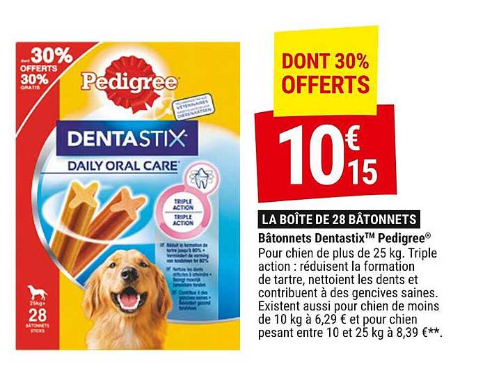 Bâtonnets Dentastix™ Pedigree®