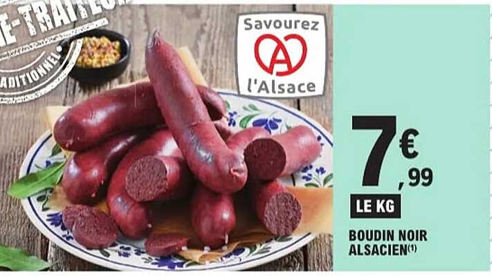 Boudin noir alsacien