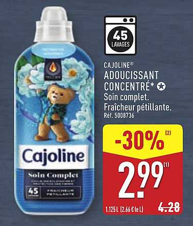 Cajoline® Adoucissant Concentré*