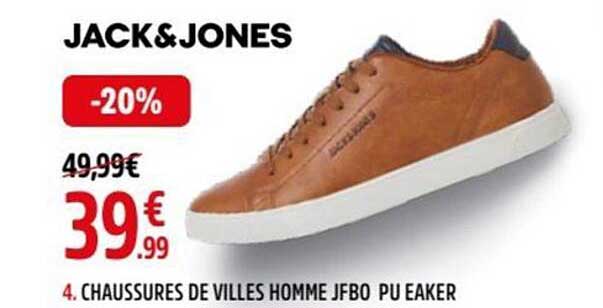 CHAUSSURES DE VILLES HOMME JFBO PU EAKER