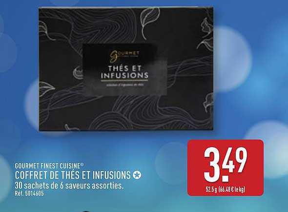 Coffret de thés et infusions