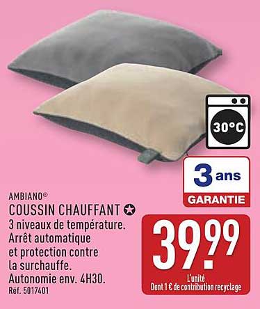 COUSSIN CHAUFFANT