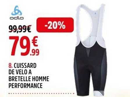 CUISSARD DE VELO A bretelle HOMME PERFORMANCE