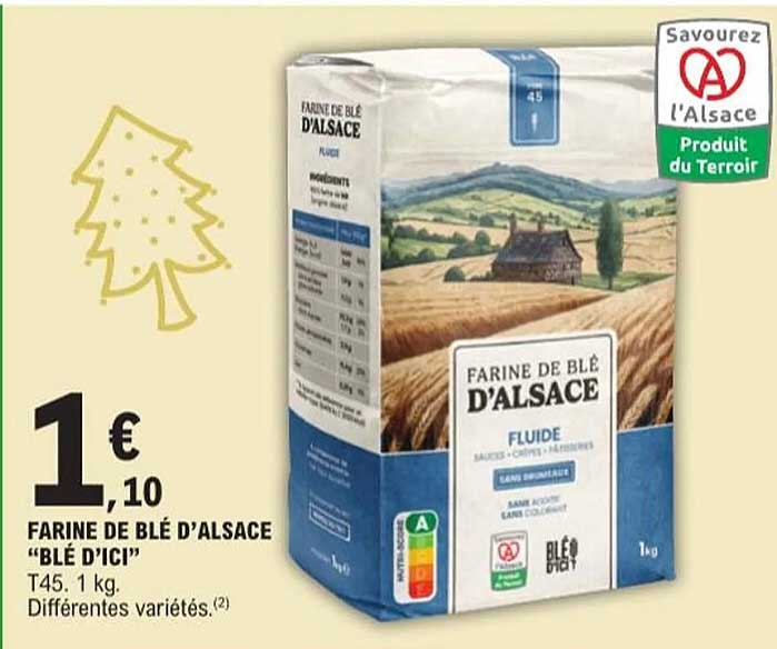 FARINE DE BLÉ D'ALSACE "BLÉ D'ICI"