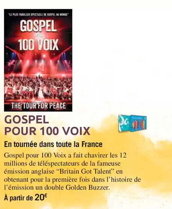 GOSPEL POUR 100 VOIX