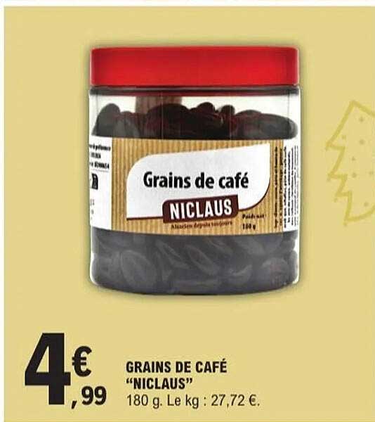 Grains de café "NICLAUS"