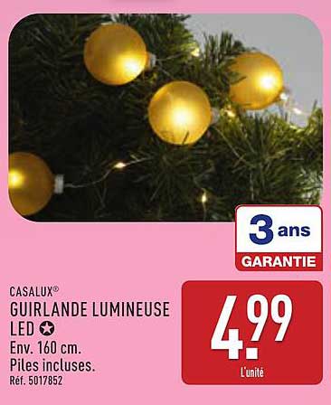 GUIRLANDE LUMINEUSE LED