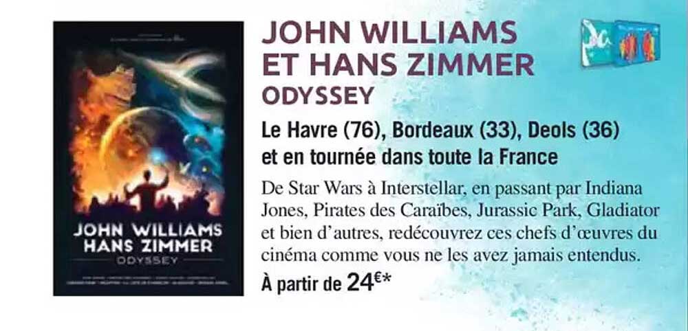 JOHN WILLIAMS ET HANS ZIMMER ODYSSEY