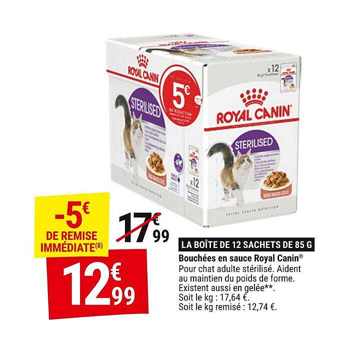 LA BOÎTE DE 12 SACHETS DE 85 G