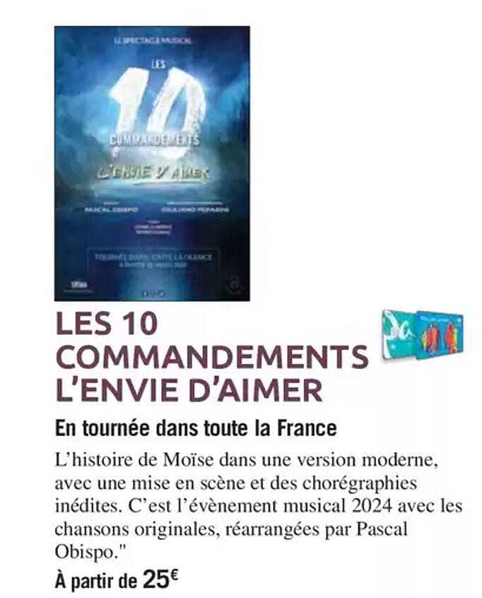 LES 10 COMMANDEMENTS L'ENVIE D'AIMER