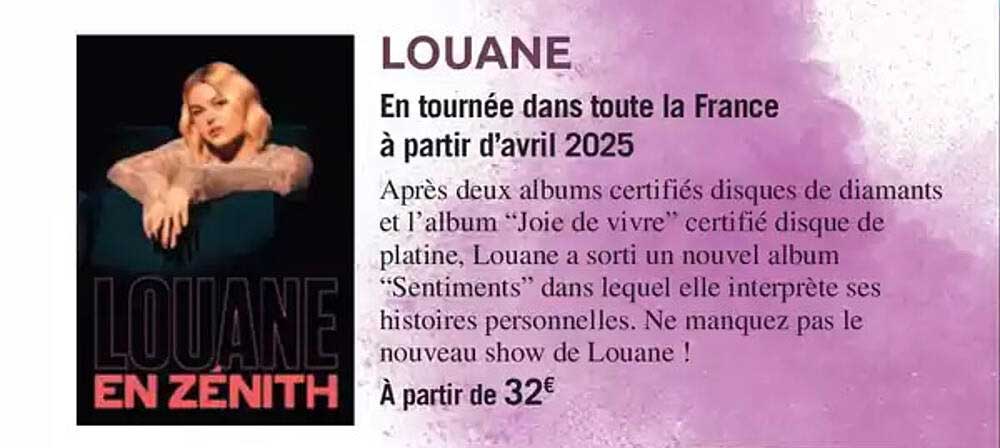 LOUANE EN ZENITH