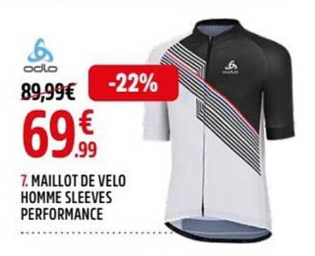 Maillot de vélo homme sleeves performance