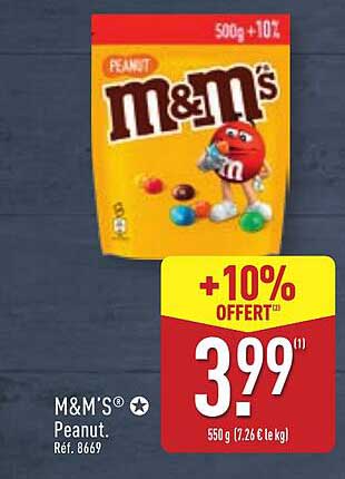 M&M'S® Peanut.