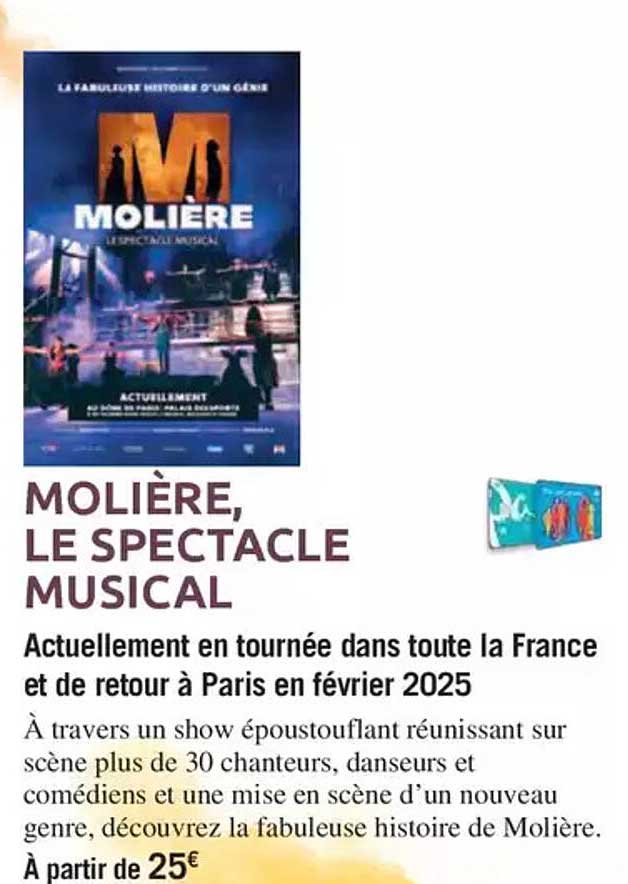 MOLIÈRE, LE SPECTACLE MUSICAL