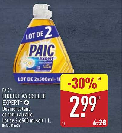 PAIC® LIQUIDE VAISSELLE EXPERT*