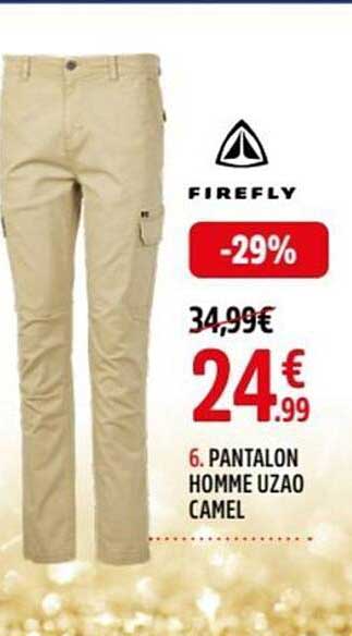 PANTALON HOMME UZAO CAMEL