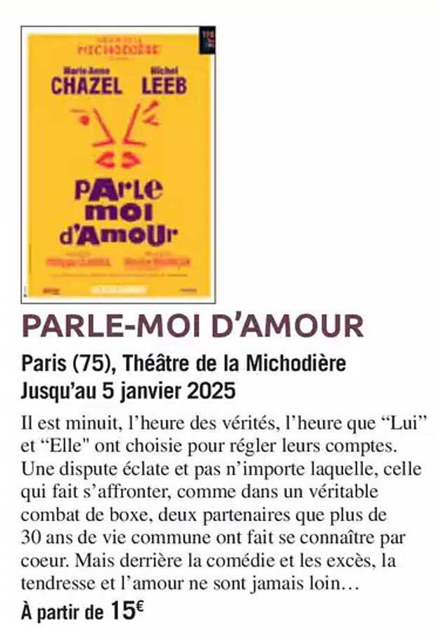 PARLE-MOI D'AMOUR