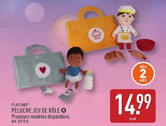 PELUCHE JEU DE RÔLE