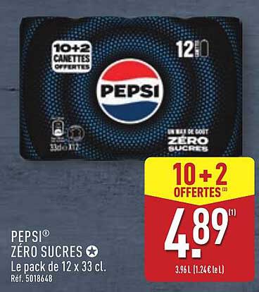 PEPSI® ZÉRO SUCRES