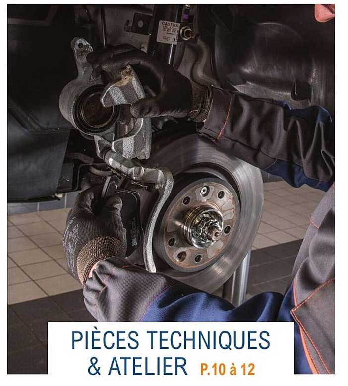 PIÈCES TECHNIQUES & ATELIER P.10 à 12