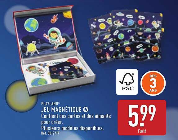 PLAYLAND® JEU MAGNÉTIQUE