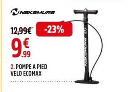 POMPE A PIED VELO ECOMAX