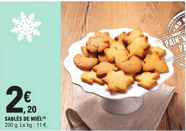 SABLÉS DE NOËL