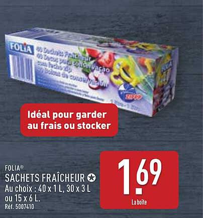 SACHETS FRAÎCHEUR