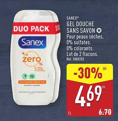 SANEX® GEL DOUCHE SANS SAVON