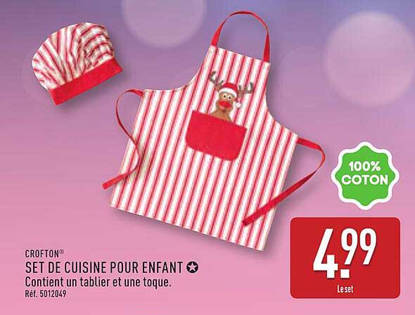 SET DE CUISINE POUR ENFANT