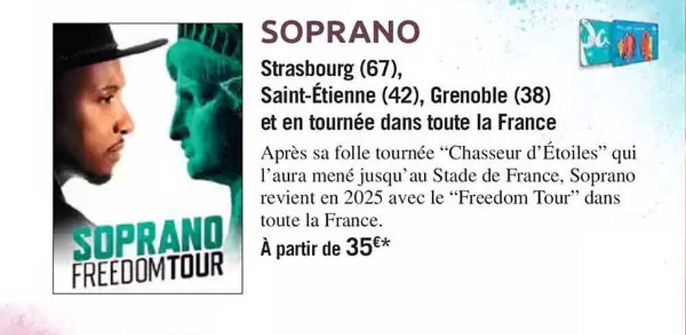 SOPRANO FREEDOM TOUR